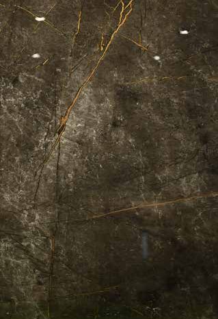 Obsidian Noir Gold gloss marble panel MG-9229